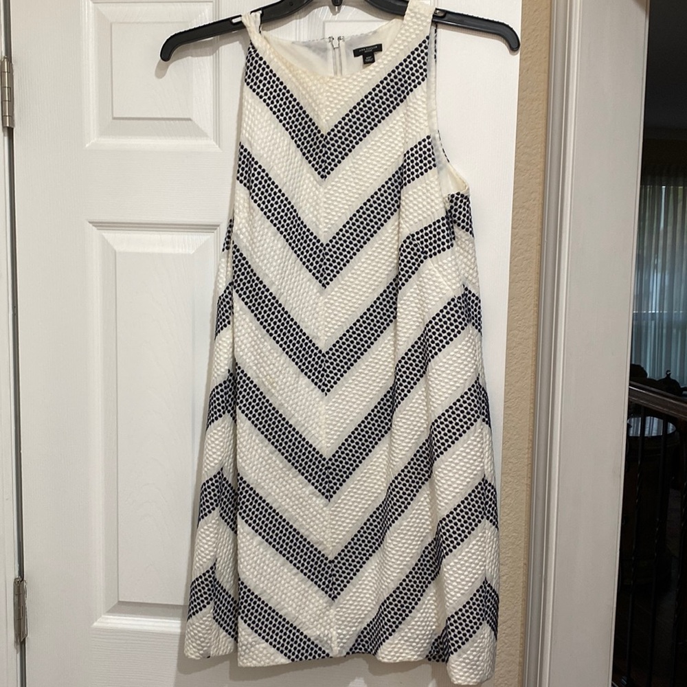 Ann Taylor Woman’s White Petite Dress Top Size 10P